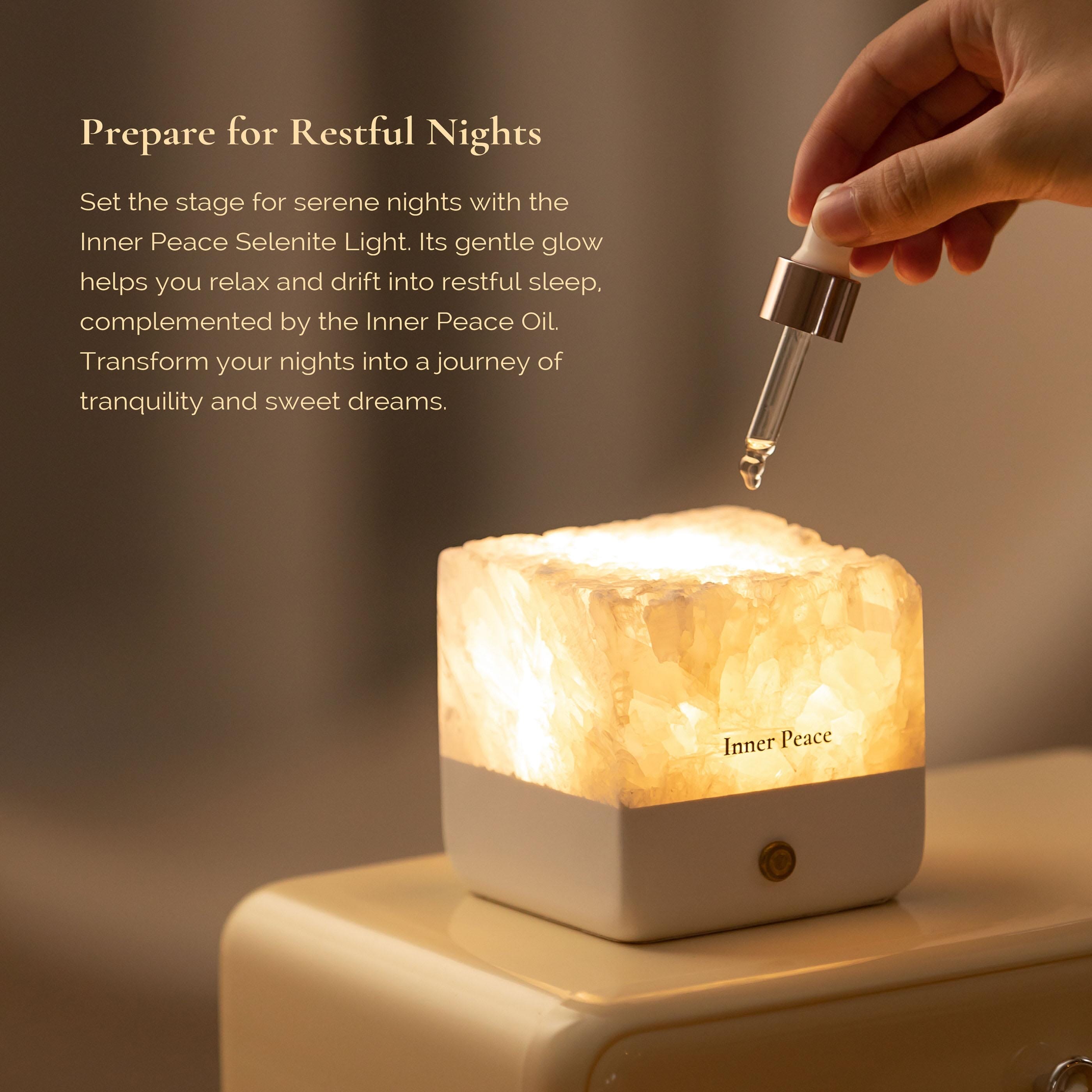 Selenite best sale night light