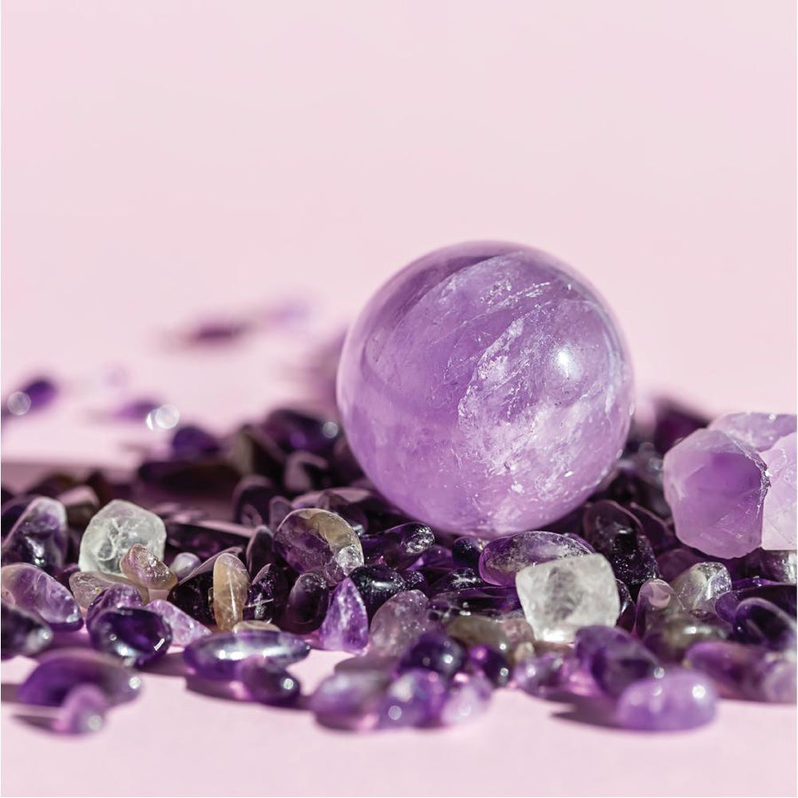Amethyst Quartz Crystal Sphere “The Stone of The Soul” Amethyst Quartz Sphere Scilla Rose 