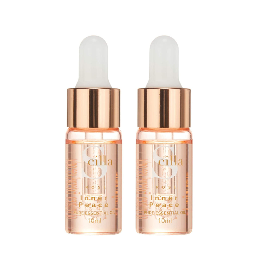 Inner Peace-Pure Essential Oil Blend 10ml (2 Pack) Aromatherapy Scilla Rose 