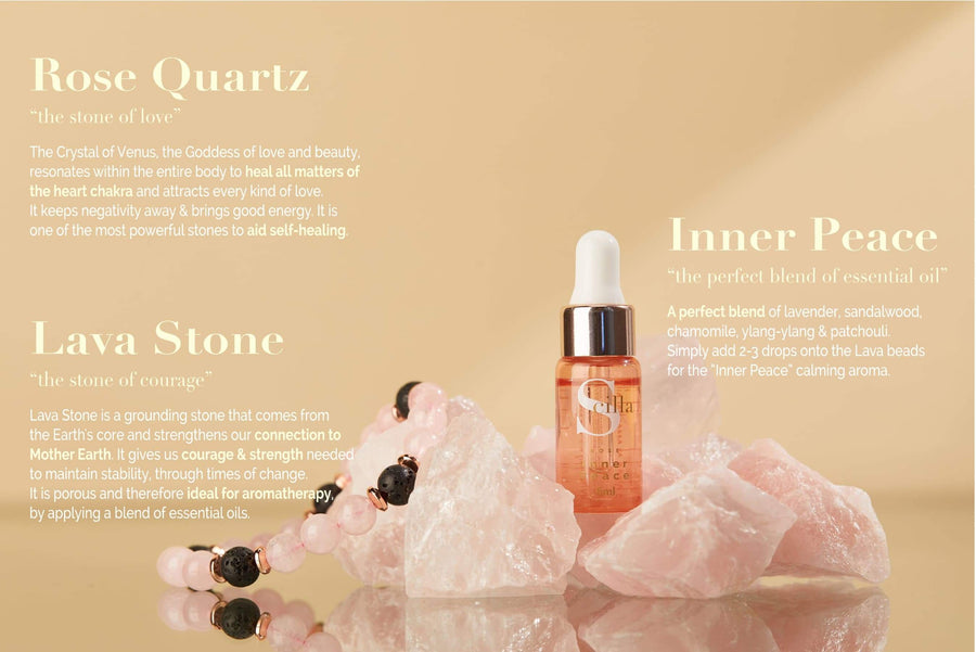 Luxury Self Care Pamper Gift Set-Rose Quartz Love Bundle Health & Beauty Scilla Rose 