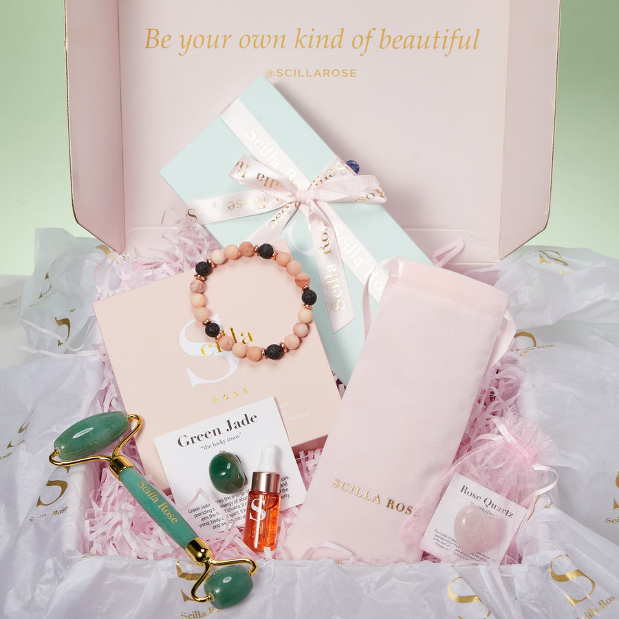 The Perfect Self Care Pamper Gift Set-Jade Spa Bundle Health & Beauty Scilla Rose 