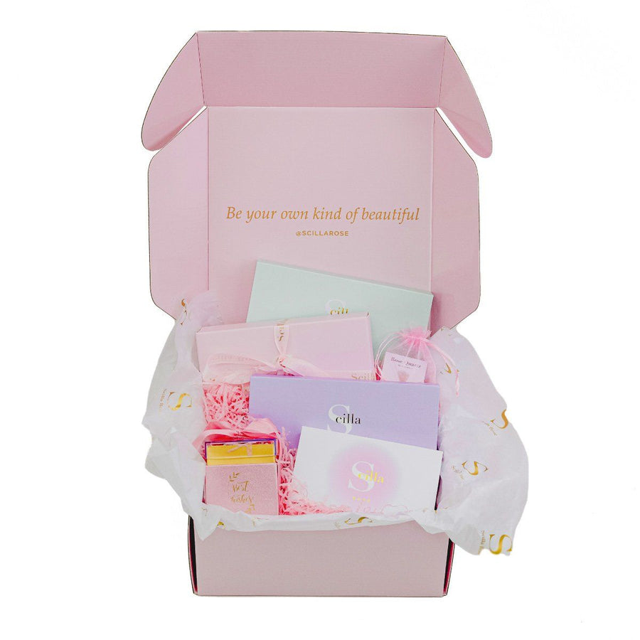 The Ultimate Crystal Healing, Facial Massage Gift Box Bundle massage stones Scilla Rose 