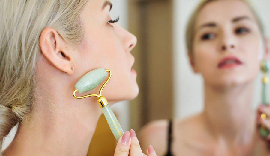 The Ultimate Jade Roller & Gua Sha Beauty Set - Quality Anti-Ageing & Beautifying Facial Massage Tools facial massager Scilla Rose 