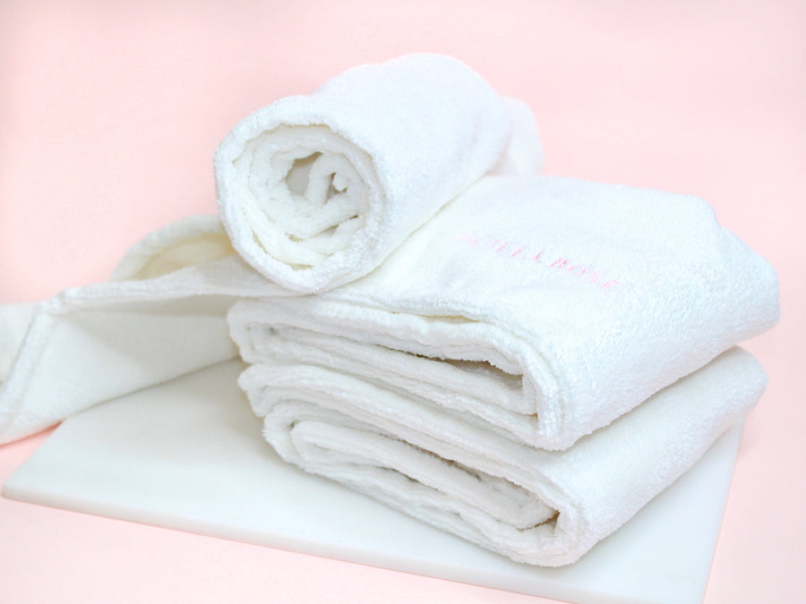 Twin Set - 2 PREMIUM Quality Super Sassy Hair Towel Wraps Towels Scilla Rose 